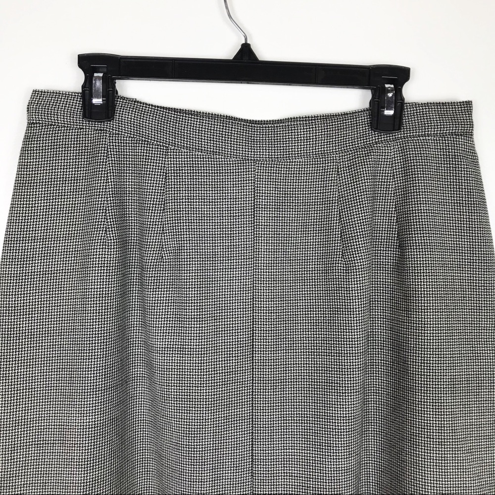 Pendleton Vintage Checkered Plaid Wool Skirt - image 8